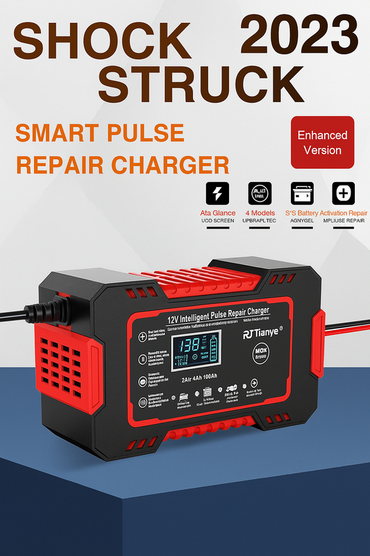 Cargador e Iniciador Inteligente 12V para autos y motos