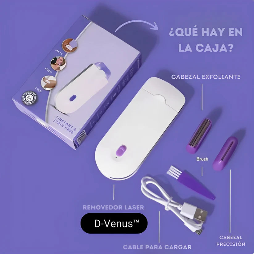 Depiladora Laser 3 en 1
