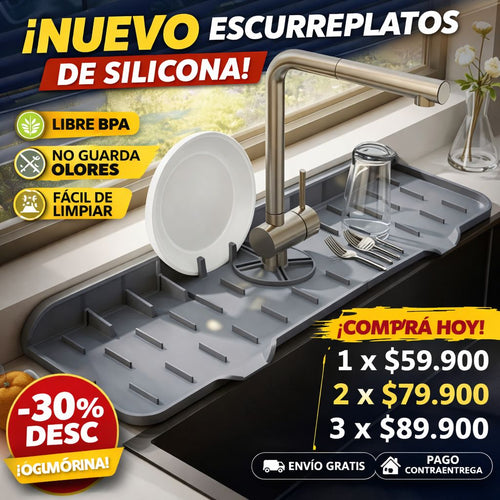 Alfombrilla escurridora para grifos DrenaFacil