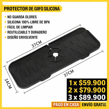 Alfombrilla escurridora para grifos DrenaFacil